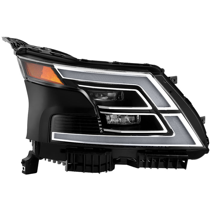 SPYDER xTune 21-24 Nissan Armada Full LED Headlight - OE Right (HD-JH-NARM21-FLED-OE-R) 9959929