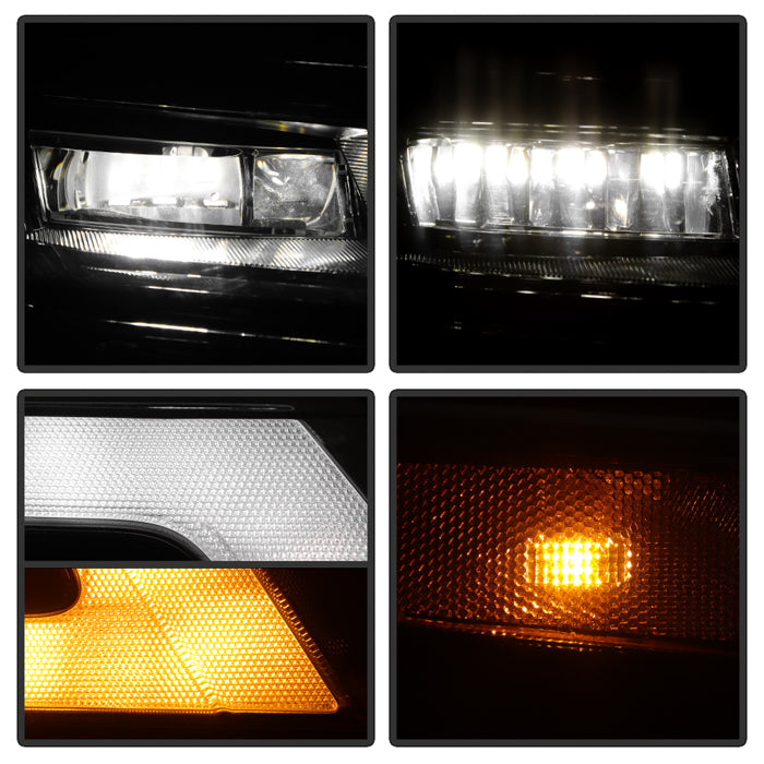 SPYDER xTune 21-24 Nissan Armada Full LED Headlight - OE Right (HD-JH-NARM21-FLED-OE-R) 9959929