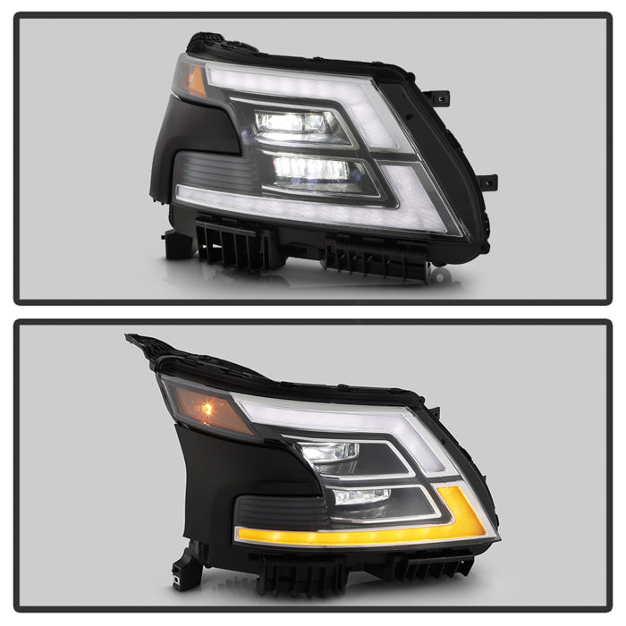 SPYDER xTune 21-24 Nissan Armada Full LED Headlight - OE Right (HD-JH-NARM21-FLED-OE-R) 9959929
