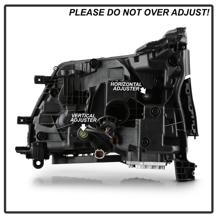 SPYDER xTune 21-24 Nissan Armada Full LED Headlight - OE Right (HD-JH-NARM21-FLED-OE-R) 9959929