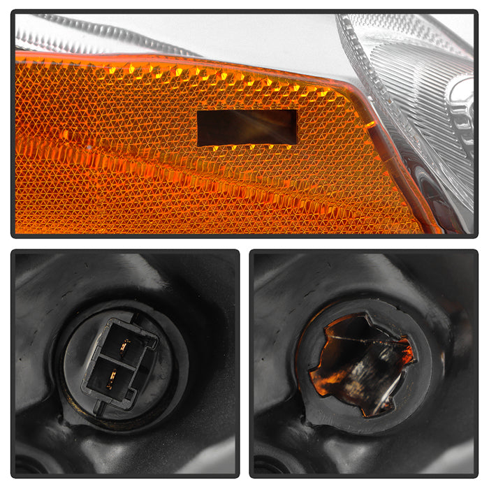 SPYDER xTune 11-14 Nissan Juke Front Upper Signal Halogen Headlight - Right (HD-JH-NJ11UP-OE-R) 9959905