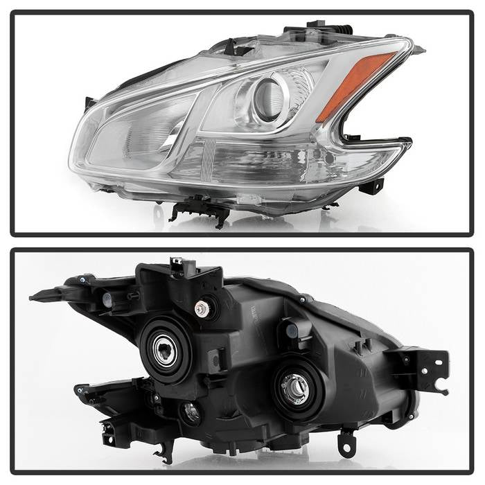 SPYDER xTune 09-14 Nissan Maxima OEM Style Halogen Headlights - Chrome (HD-JH-NM09-AM-C) 9943720