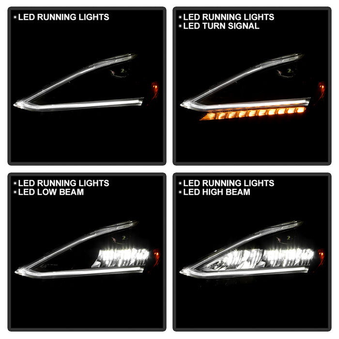 SPYDER xTune Nissan Murano 2019-2021 OEM Driver Side LED Headlight - Left HD-JH-NMU19-LED-OE-L 9055409