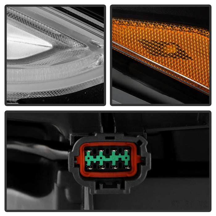 SPYDER xTune Nissan Murano 2019-2021 OEM Pass Side LED Headlight - Right HD-JH-NMU19-LED-OE-R 9055416
