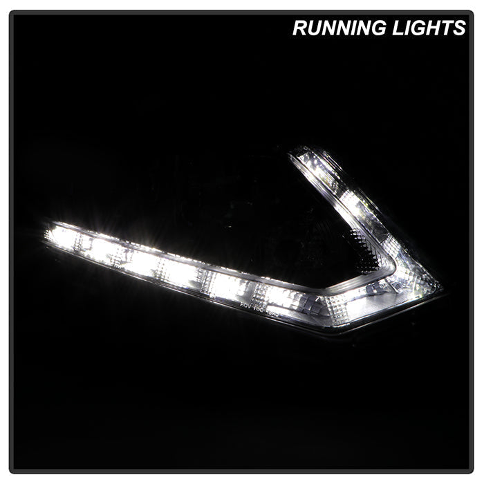 SPYDER xTune 14-16 Nissan Rogue Passenger Side Halogen Headlight - OEM Right (HD-JH-NROG14-OE-R) 9044236