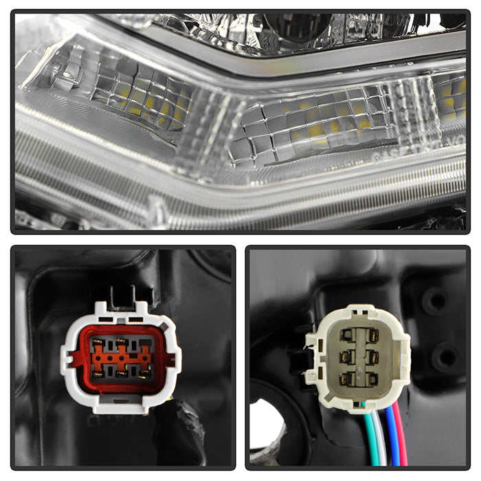 SPYDER 14-16 Nissan Rogue (Halogen Models) OEM Style Headlights (HD-JH-NROG14-OE-SET) 9047305