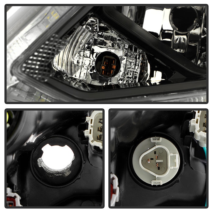 SPYDER 14-16 Nissan Rogue (Halogen Models) OEM Style Headlights (HD-JH-NROG14-OE-SET) 9047305