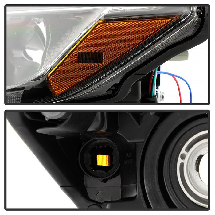 SPYDER 14-16 Nissan Rogue (Halogen Models) OEM Style Headlights (HD-JH-NROG14-OE-SET) 9047305