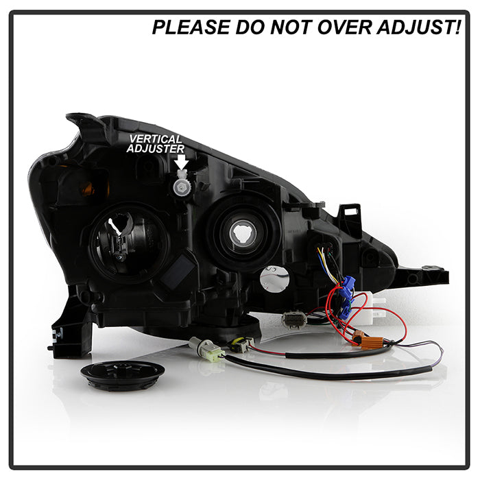 SPYDER xTune 16-19 Nissan Sentra LED Headlights - Black (HD-JH-NS16-LED-BK) 9950575