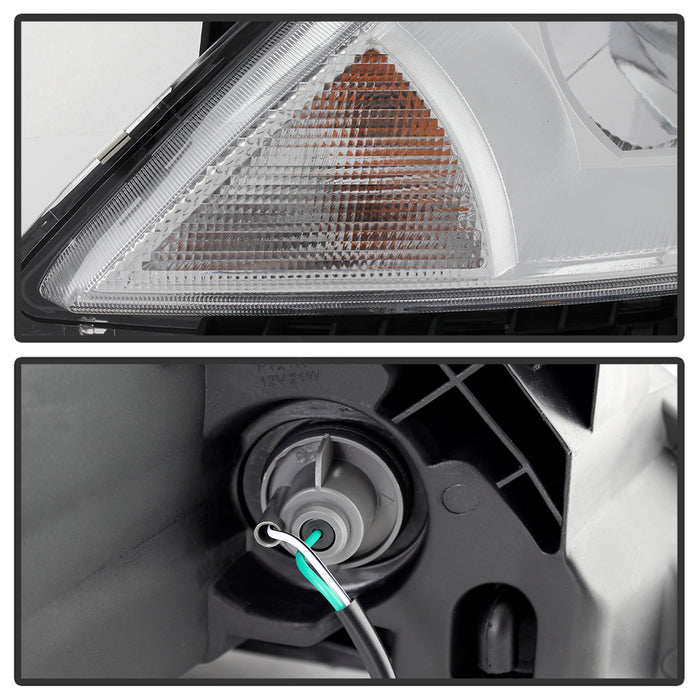 SPYDER xTune 07-12 Nissan Versa Driver Side Headlights - OEM Left (HD-JH-NV07-OE-L) 9038358