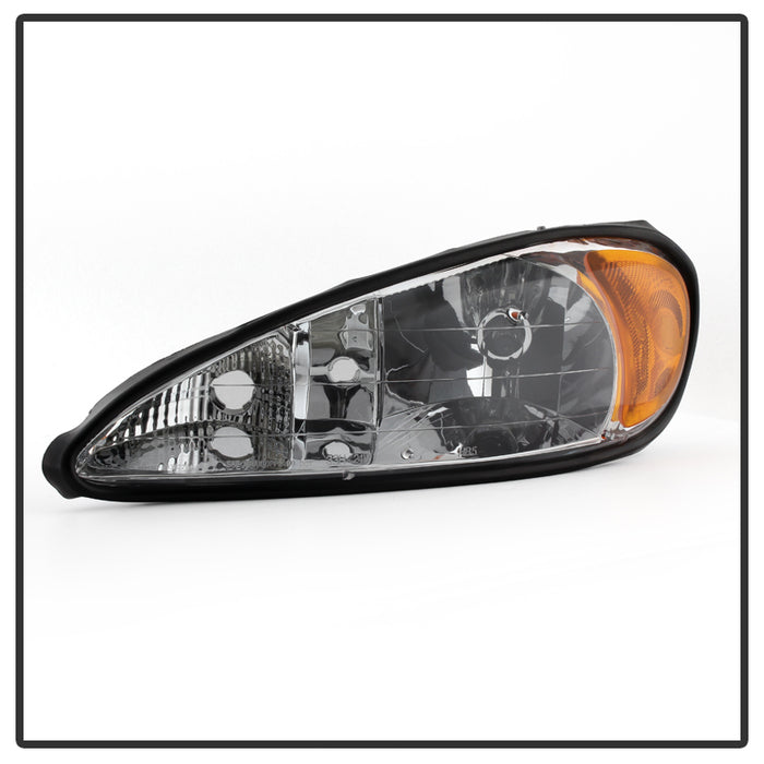 SPYDER Xtune Pontiac Grand Am 99-05 Crystal Headlights Chrome HD-JH-PGAM99-AM-C 9023514