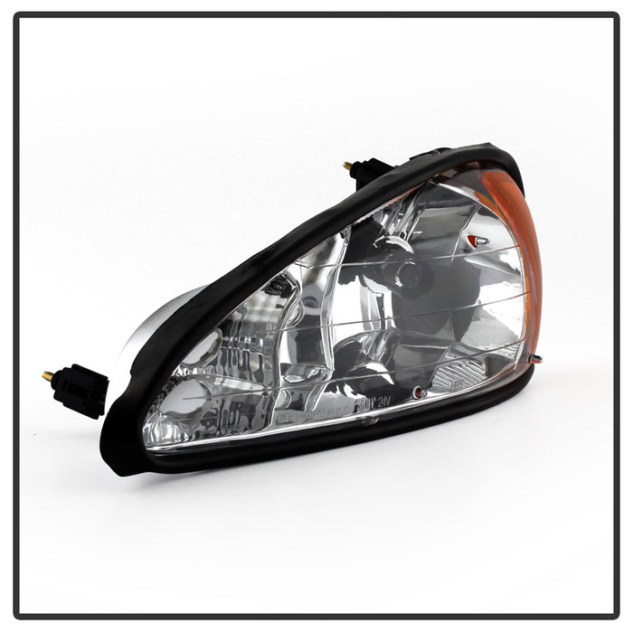 SPYDER Xtune Pontiac Grand Am 99-05 Crystal Headlights Chrome HD-JH-PGAM99-AM-C 9023514