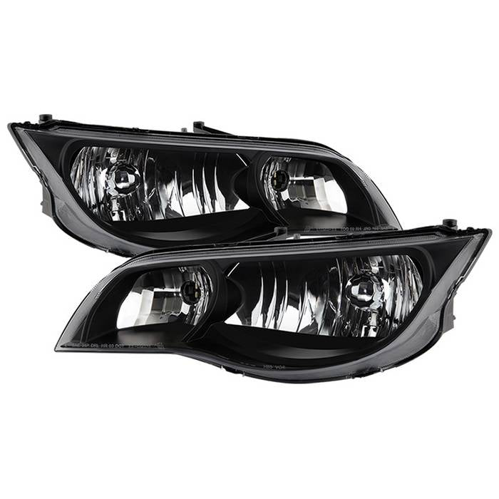 SPYDER xTune Saturn ION Coupe 03-07 (Not Sedan) OEM Style Headlights - Black HD-JH-SAION-2D-BK 9035654