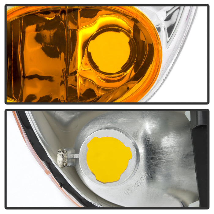SPYDER 00-02 Saturn S Series Sedan OEM Style Headlights - Set - Chrome (HD-JH-SASS00-AM-C) 9054792