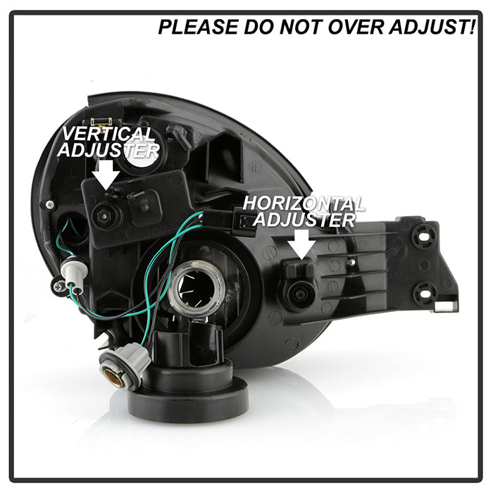 SPYDER xTune Subaru Impreza 14-16 Headlights With Light Tube DRL - Black HD-JH-SI02-LB-BK 9047411