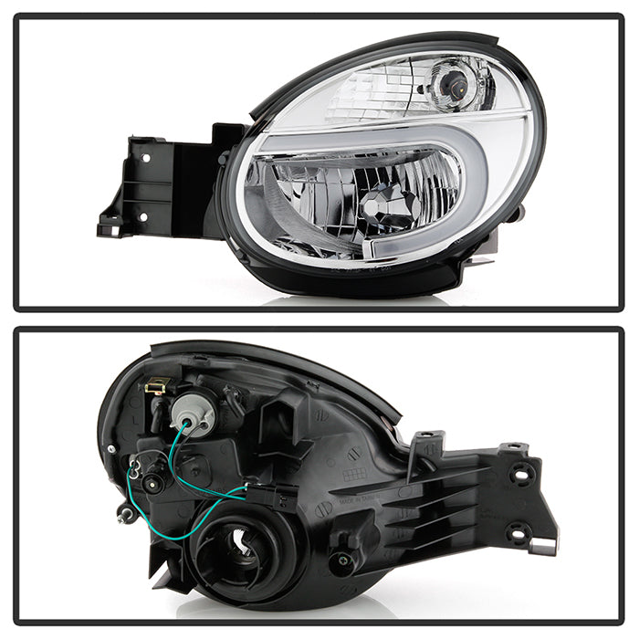 SPYDER xTune 02-03 Subaru WRX Headlights w/ Light Tube DRL (HD-JH-SI02-LB-C) 9047428