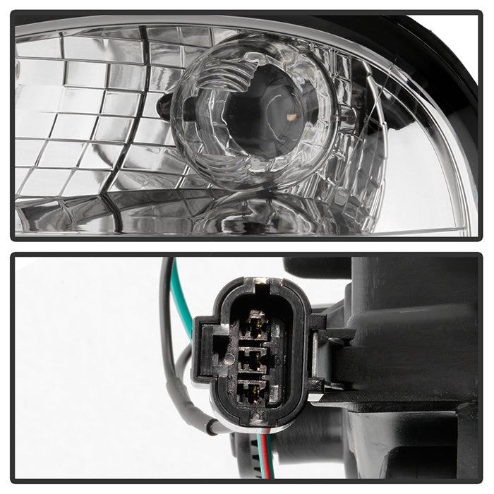 SPYDER xTune 02-03 Subaru WRX Headlights w/ Light Tube DRL (HD-JH-SI02-LB-C) 9047428