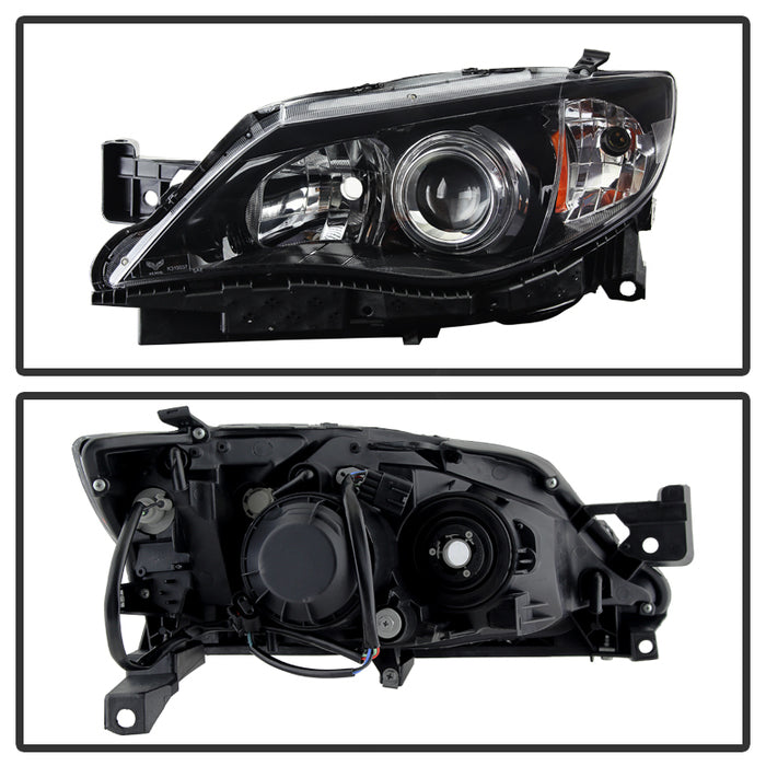 SPYDER Xtune Subaru Impreza Wrx 08-14 Halogen Models Only Headlights Black HD-JH-SI08-AM-BK 9028281