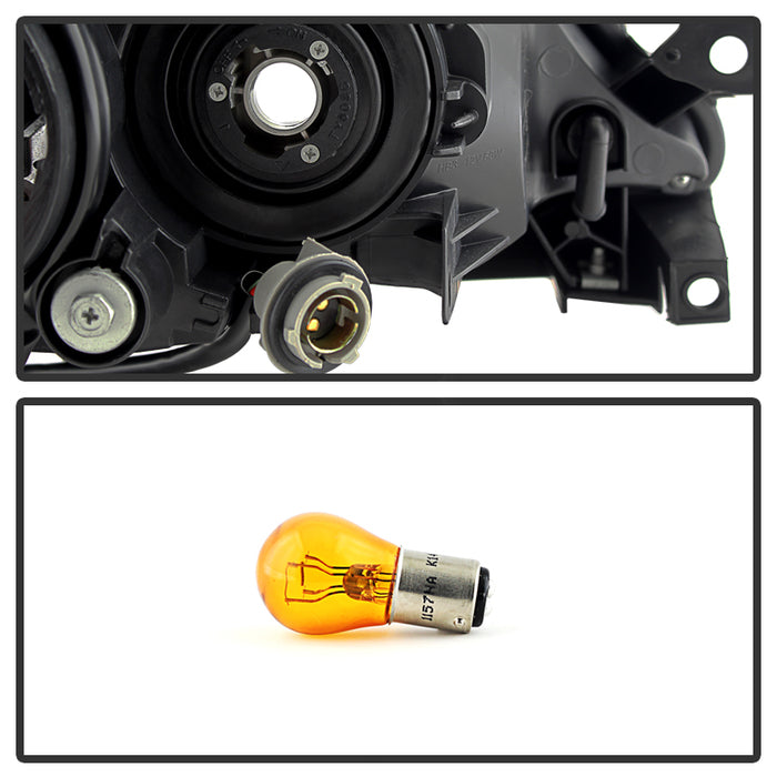 SPYDER Xtune Subaru Impreza Wrx 08-14 Halogen Models Only Headlights Black HD-JH-SI08-AM-BK 9028281