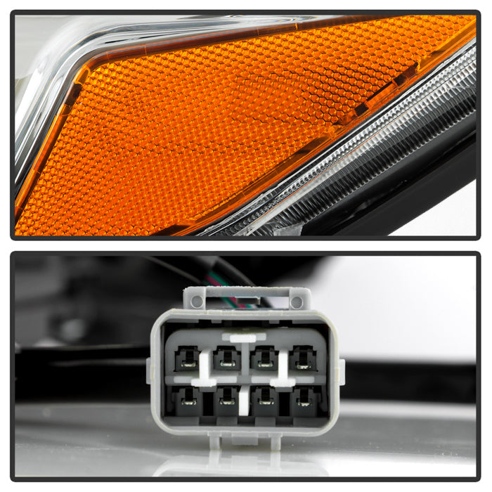 SPYDER xTune Subaru Legacy 10-12 / Outback 10-12 OEM Style Headlights - Chrome (HD-JH-SLEG10-AM-C) 9041099