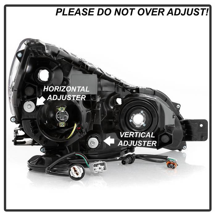 SPYDER xTune 13-14 Subaru Legacy/Outback Driver Side Headlight - OEM Left (HD-JH-SLEG13-OE-L) 9042294