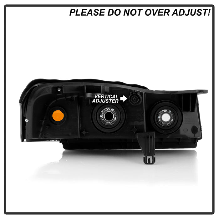 SPYDER Xtune Saturn Vue 06-07 Crystal Headlights Black HD-JH-SVUE06-AM-BK 9024030