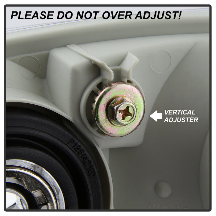 SPYDER xTune Toyota Corolla 01-02 OE Style Headlights w/Amber Corner Lights - Chrome HD-JH-TC01-AM-C 9937255