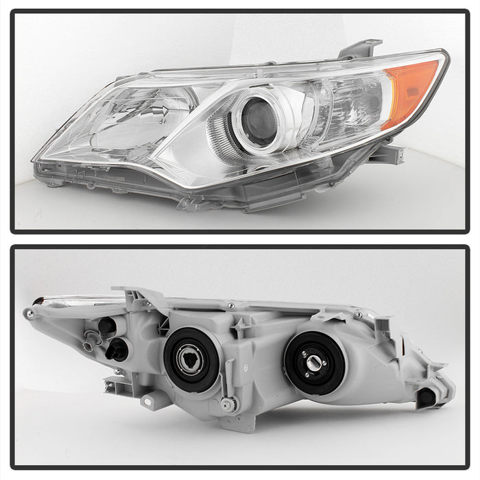 SPYDER xTune Toyota Camry LE XLE Hybrid Models 2012-2014 Driver Side Headlight -OEM Left HD-JH-TCAM12-OE-L 9035883