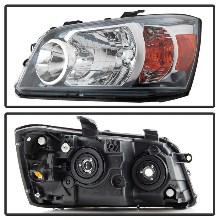 SPYDER Xtune Toyota Highlander 04-06 (Non Hybrid Models) OEM Style Headlights Chrome HD-JH-THIGH04-AM-C 9039157