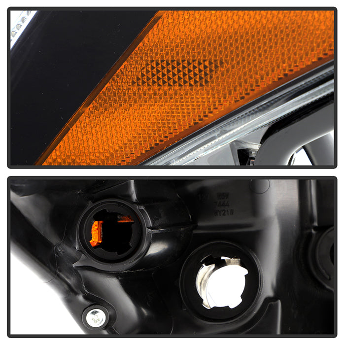 xTune Toyota Highlander 17-19 w/LED DRL Halogen Headlight - OE Black Left HD-JH-THIGH17SE-OE-BK-L 9949470
