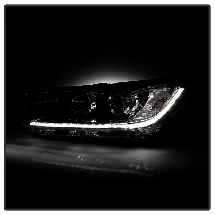 xTune Toyota Highlander 17-19 w/LED DRL Halogen Headlight - OE Black Left HD-JH-THIGH17SE-OE-BK-L 9949470