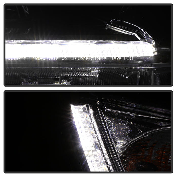 xTune Toyota Highlander 17-19 w/LED DRL Halogen Headlight - OE Black Right HD-JH-THIGH17SE-OE-BK-R 9949487
