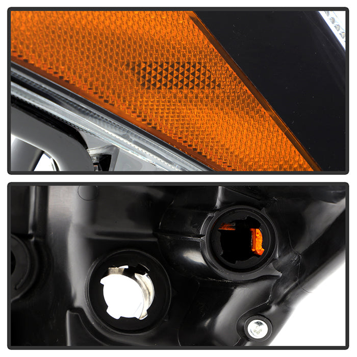 xTune Toyota Highlander 17-19 w/LED DRL Halogen Headlight - OE Black Right HD-JH-THIGH17SE-OE-BK-R 9949487