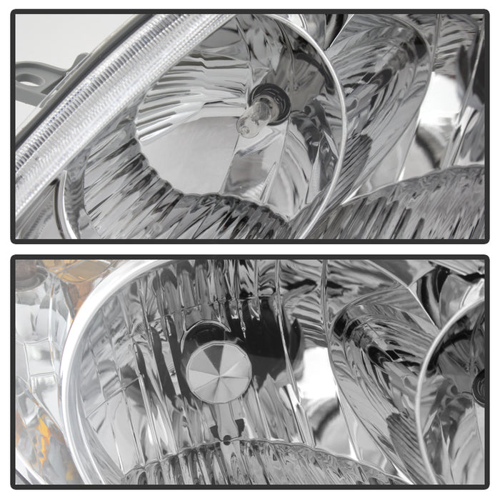 SPYDER Xtune Toyota Matrix 03-08 Crystal Headlights Chrome HD-JH-TM03-AM-C 9023729