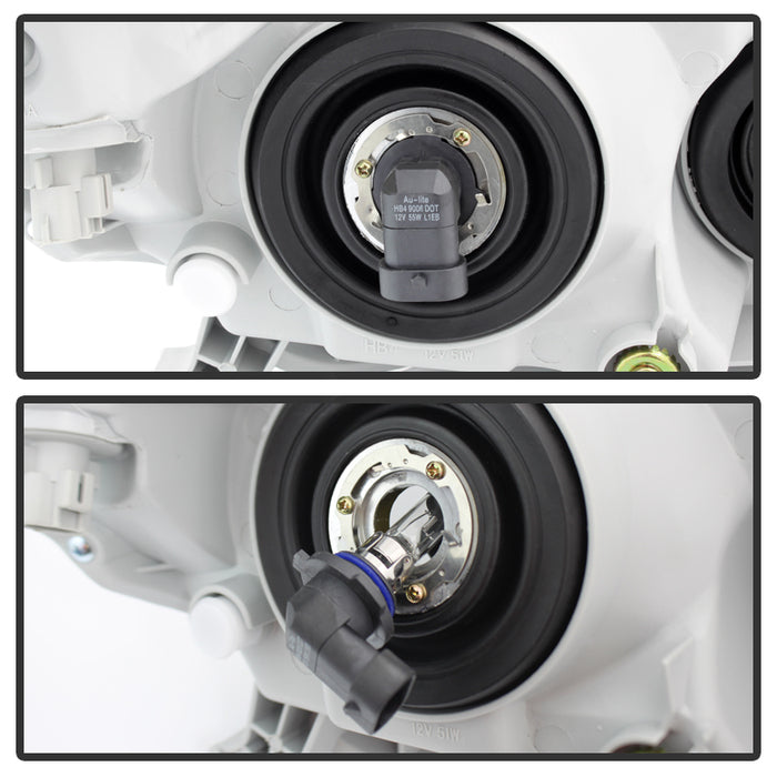 SPYDER Xtune Toyota Matrix 03-08 Crystal Headlights Chrome HD-JH-TM03-AM-C 9023729
