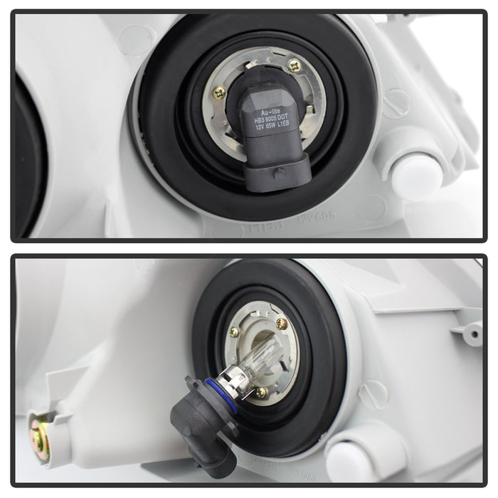 SPYDER Xtune Toyota Matrix 03-08 Crystal Headlights Chrome HD-JH-TM03-AM-C 9023729