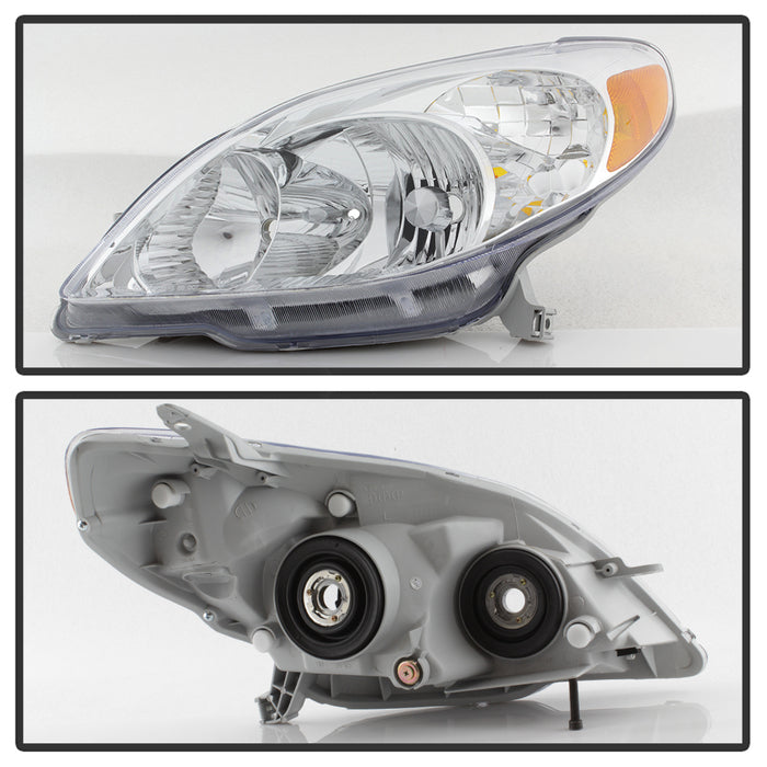 SPYDER xTune 03-08 Toyota Matrix Driver Side Headlights - OEM Left (HD-JH-TM03-OE-L) 9038419