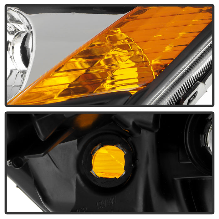 SPYDER xTune Toyota Prius Halogen Models Only 06-09 OEM Style Headlights - Black HD-JH-TPRI06-AM-BK 9035968