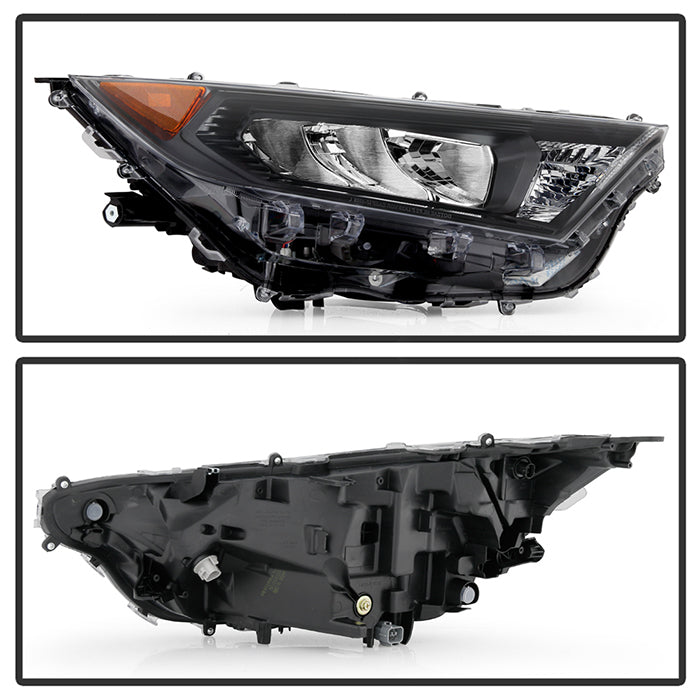 xTune Toyota RAV4 19-20 Passenger Side Black Bezel LED Headlights - OE Right HD-JH-TRAV419-OE-BK-R 9949166