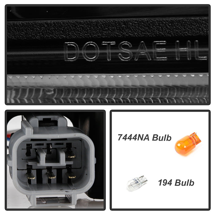 xTune Toyota RAV4 19-20 Passenger Side Black Bezel LED Headlights - OE Right HD-JH-TRAV419-OE-BK-R 9949166
