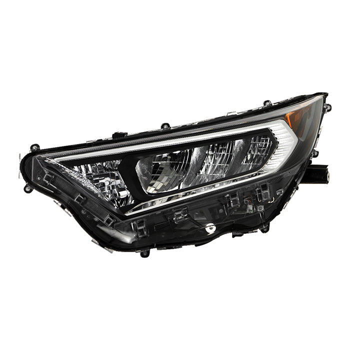 xTune Toyota RAV4 19-20 Driver Side Chrome Bezel LED Headlights- OE Left HD-JH-TRAV419-OE-L 9949135