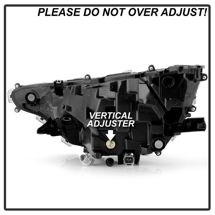 xTune Toyota RAV4 19-20 Passenger Side Chrome Bezel LED Headlights- OEM Right HD-JH-TRAV419-OE-R 9949142