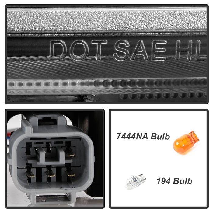 xTune Toyota RAV4 19-20 Passenger Side Chrome Bezel LED Headlights- OEM Right HD-JH-TRAV419-OE-R 9949142
