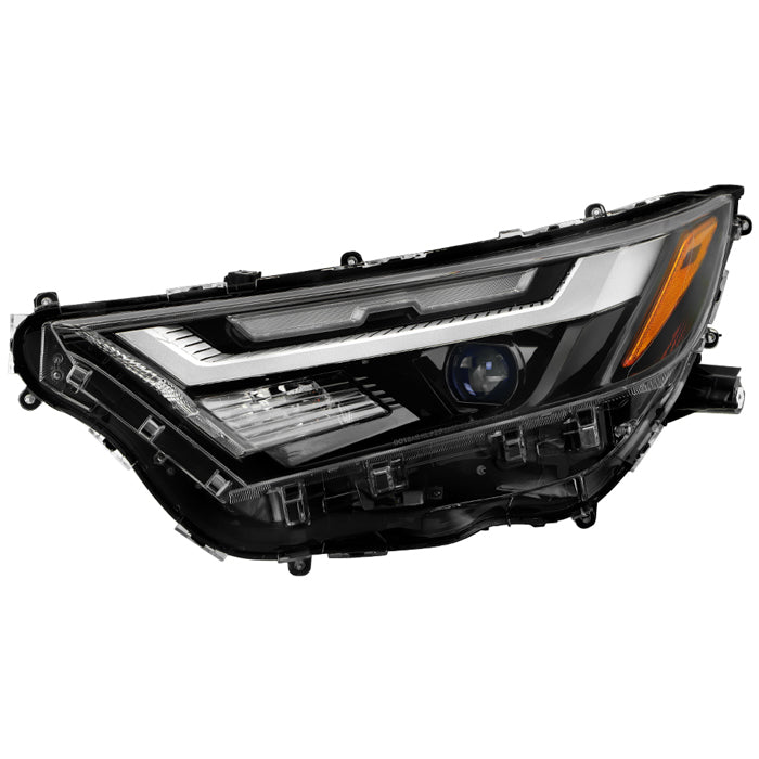 SPYDER 22-24 Toyota RAV4 LED High Low Beam w/Halogen Bulb Headlight- Left(HD-JH-TRAV422-LED-OE-L) 9959479
