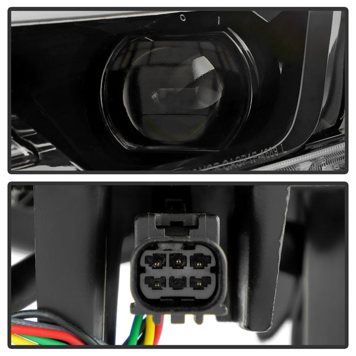 SPYDER 22-24 Toyota RAV4 LED High Low Beam w/Halogen Bulb Headlight- Left(HD-JH-TRAV422-LED-OE-L) 9959479
