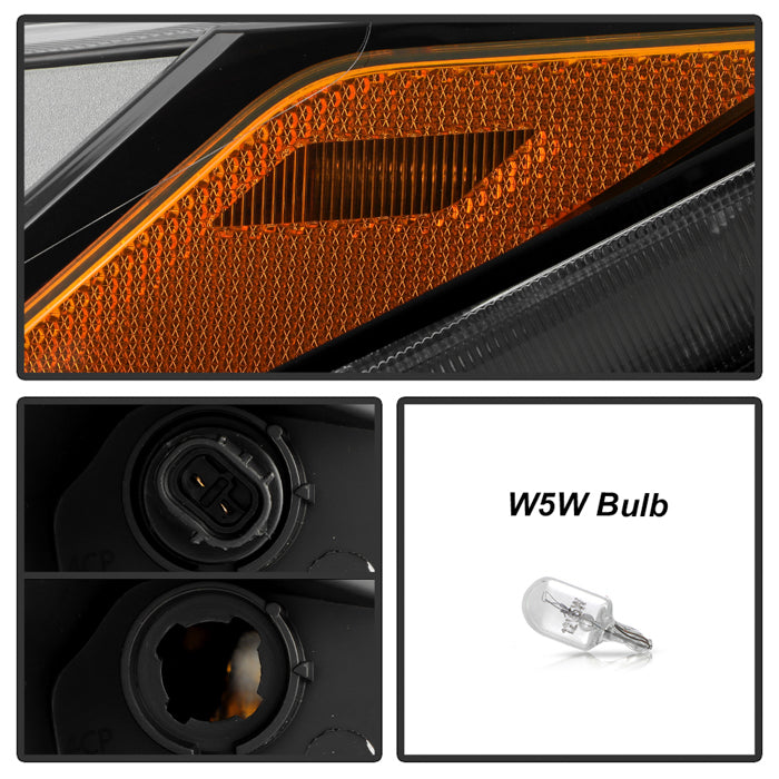 SPYDER 22-24 Toyota RAV4 LED High Low Beam w/Halogen Bulb Headlight- Left(HD-JH-TRAV422-LED-OE-L) 9959479