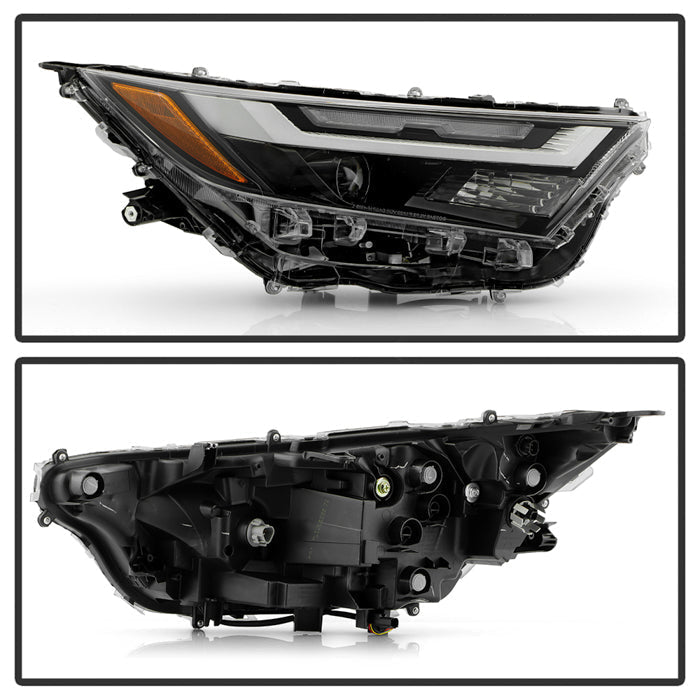 SPYDER 22-24 Toyota RAV4 LED High Low Beam w/Halogen Bulb Headlight- Right (HD-JH-TRAV422-LED-OE-R) 9959486