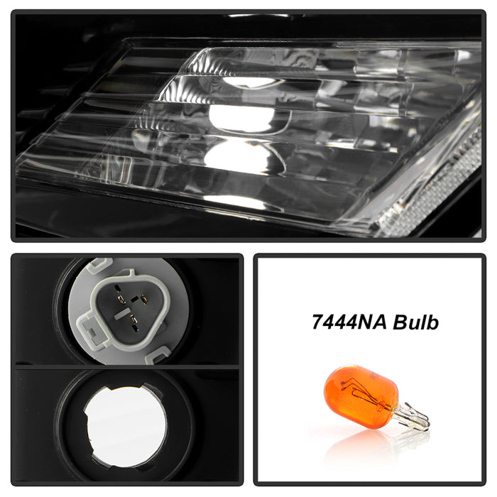 SPYDER 22-24 Toyota RAV4 LED High Low Beam w/Halogen Bulb Headlight- Right (HD-JH-TRAV422-LED-OE-R) 9959486