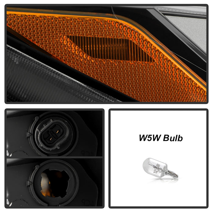 SPYDER 22-24 Toyota RAV4 LED High Low Beam w/Halogen Bulb Headlight- Right (HD-JH-TRAV422-LED-OE-R) 9959486
