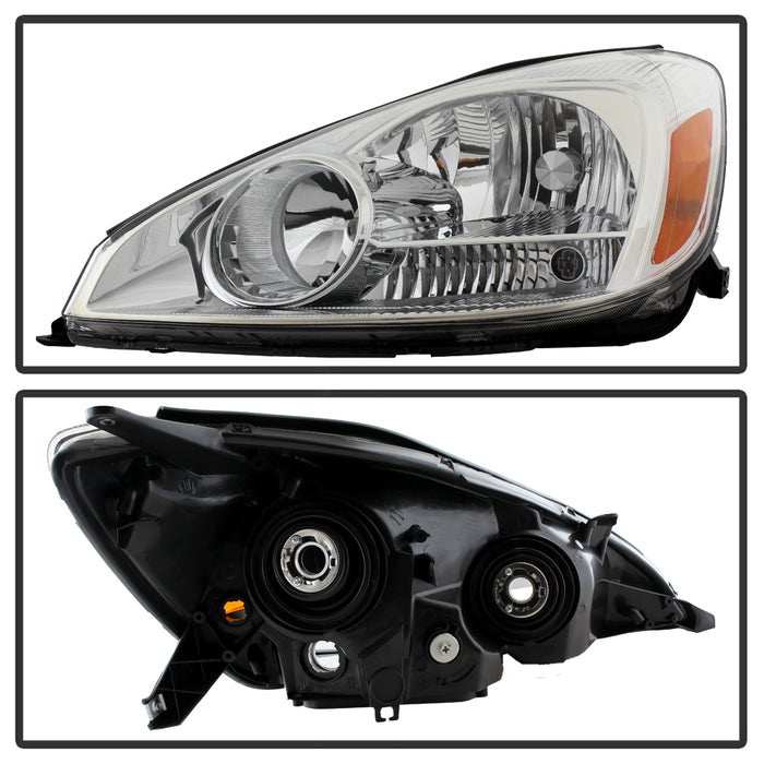 SPYDER xTune 04-05 Toyota Sienna Driver Side Halogen Headlight - OEM Left (HD-JH-TSIE04-OE-L) 9038433